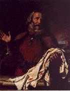  Giovanni Francesco  Guercino Jacob Receiving Joseph's Coat oil painting picture wholesale